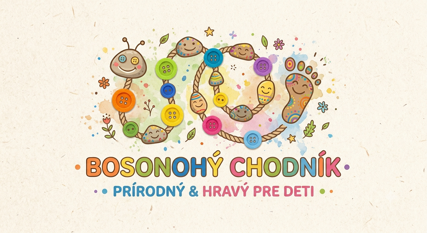 Bosonohý chodník — logo